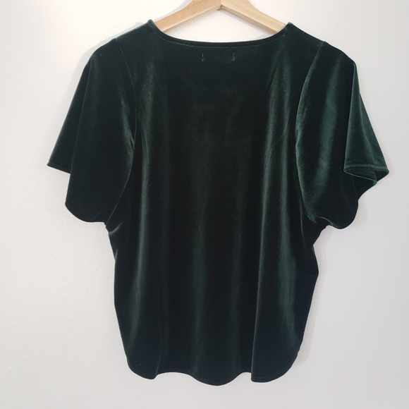 Madewell Velvet Butterfly Top sz S - Picture 10 of 12